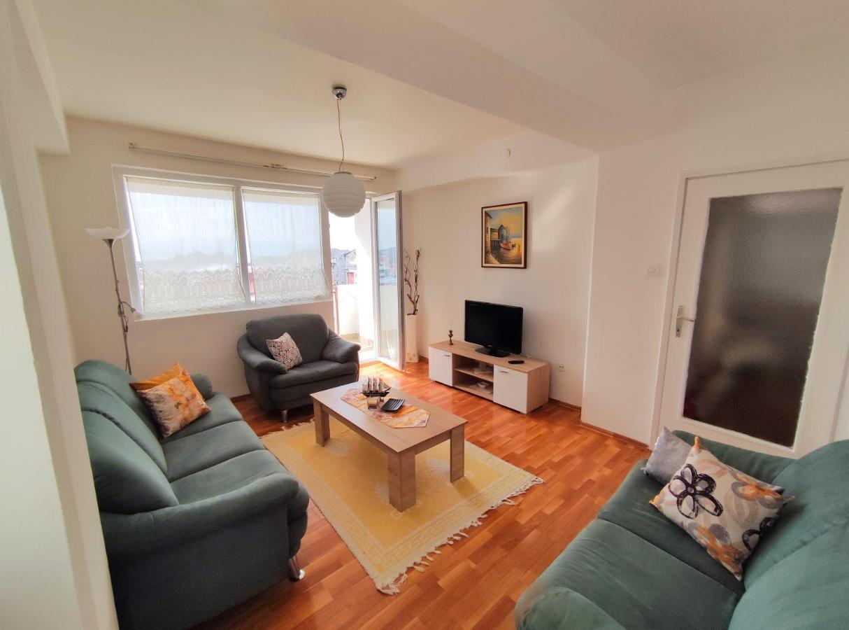 Charming & Spacious 2 Bedroom Apartment With A Gorgeous 8Th-Floor View Ohrida Exterior foto